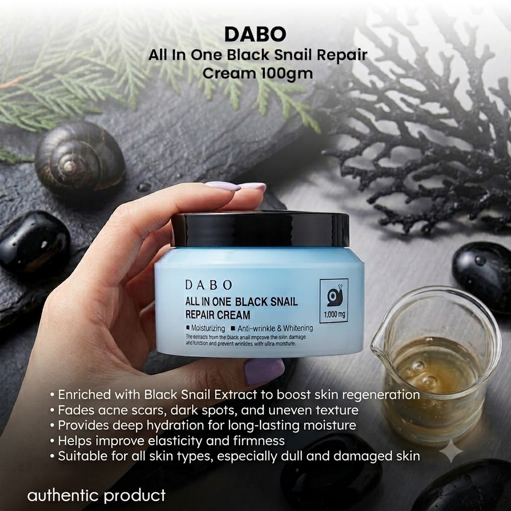 DABO All In One Black Snail Repair Cream (100gm)